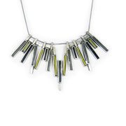 Structure Pendant Necklace 106D