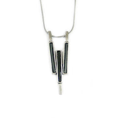 Structure Pendant Necklace 108D