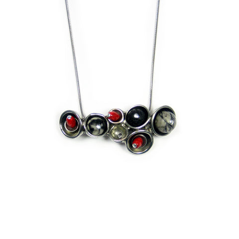 Coupoles Pendant Necklace 432D